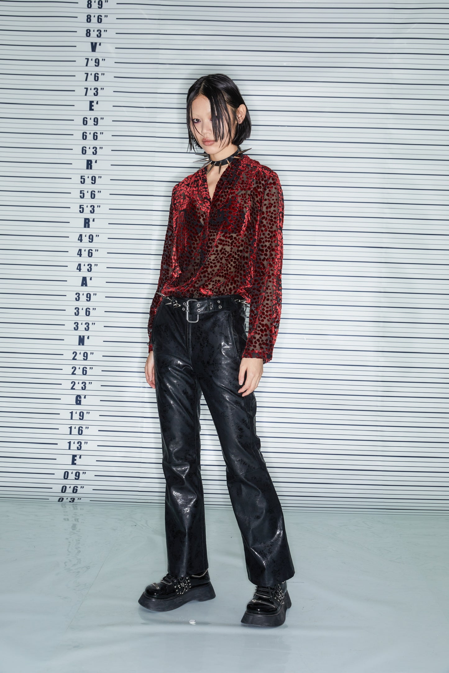 THE BELTED LEATHER PANT