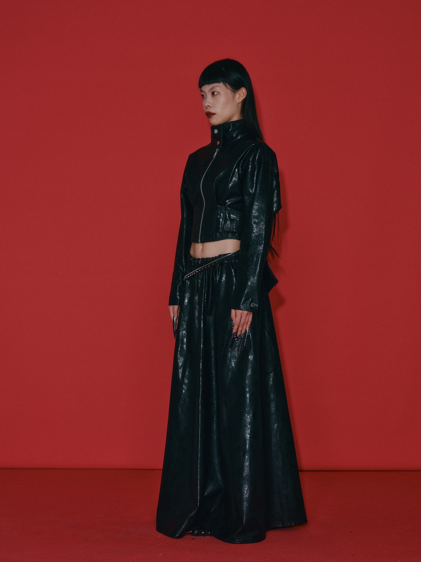 THE CROPPED LEATHER JACKET