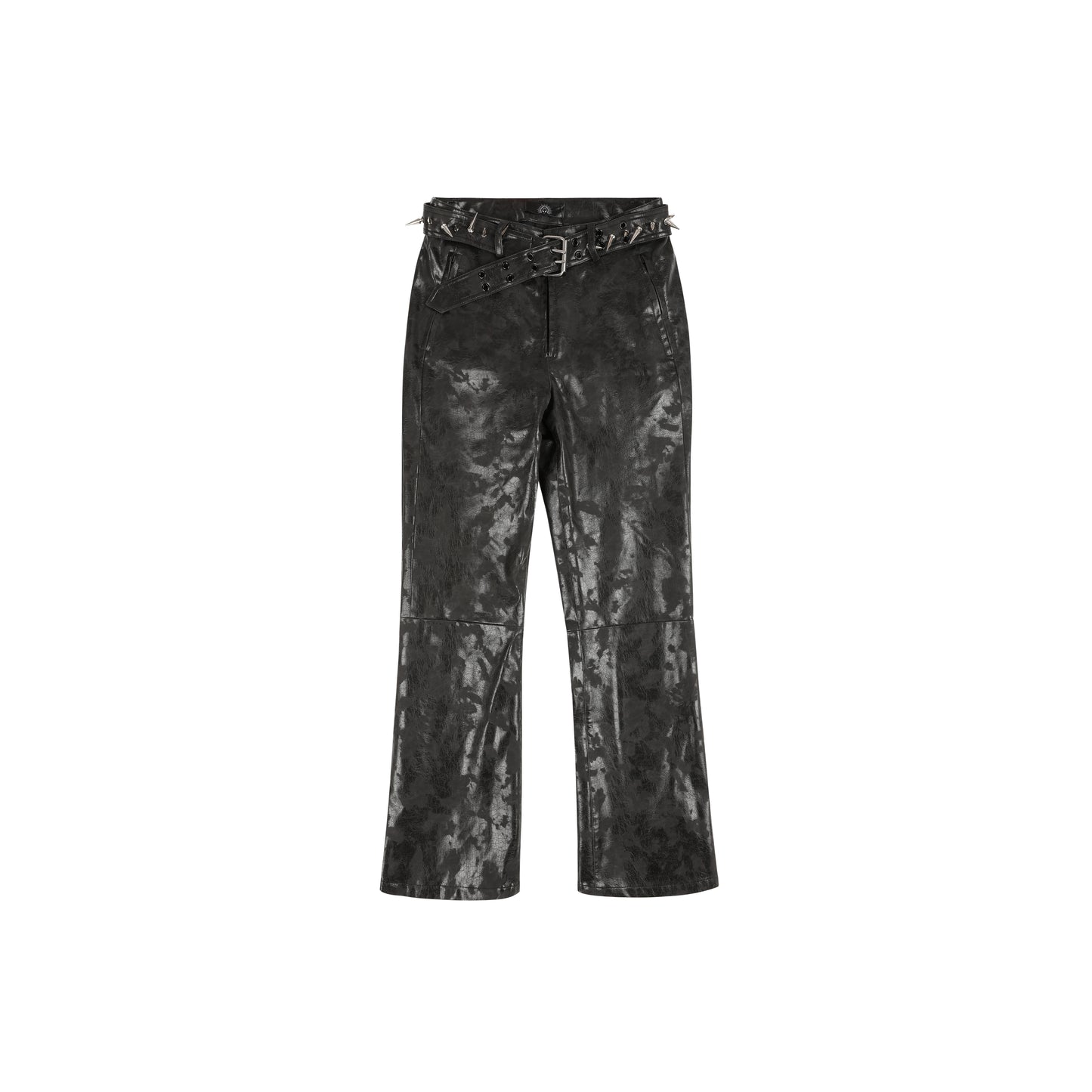 THE BELTED LEATHER PANT