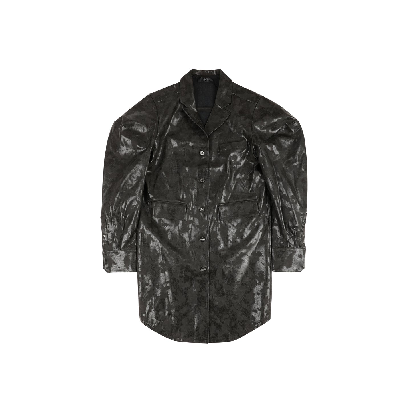 THE BLACK LEATHER BLAZER