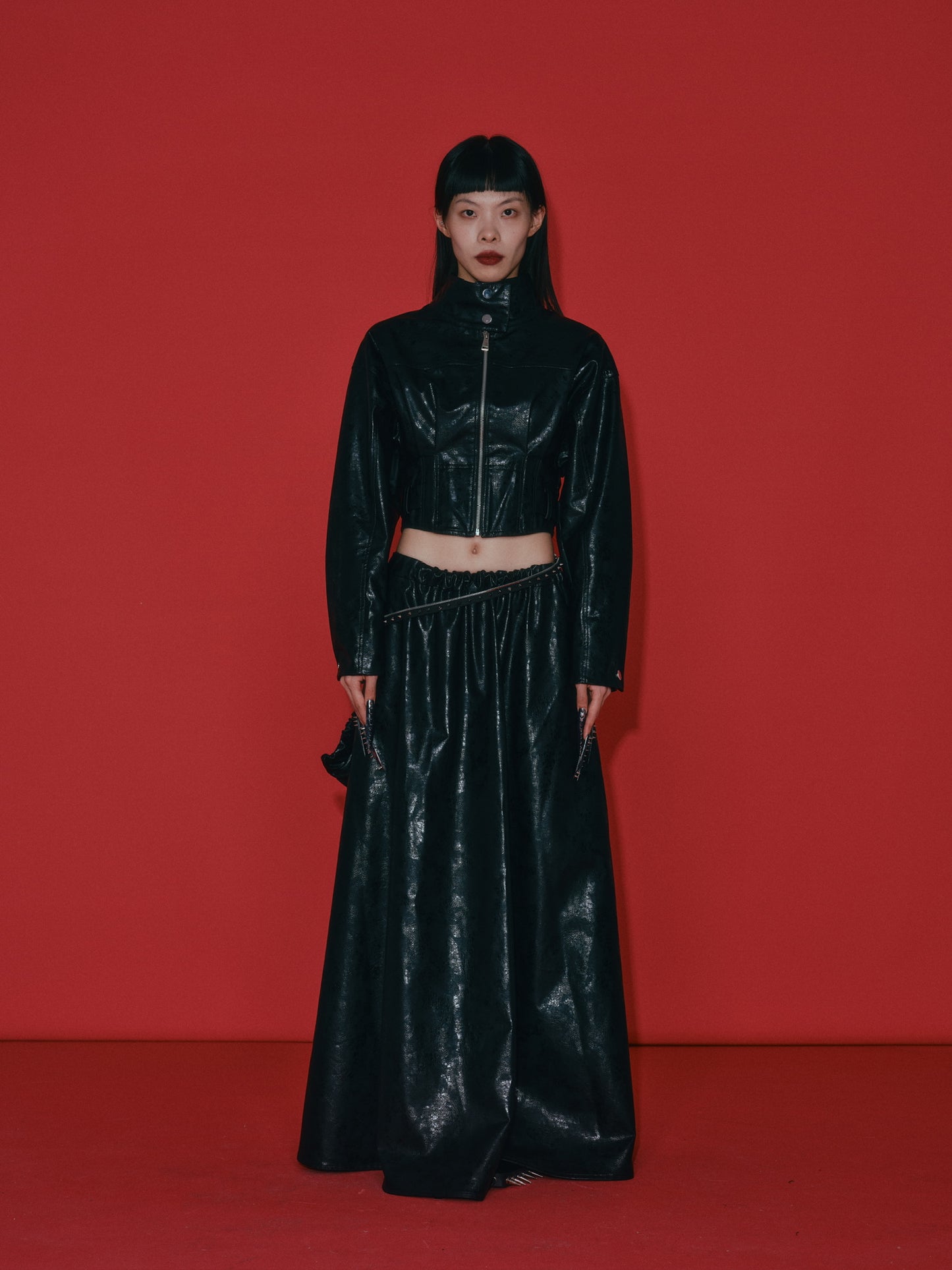 THE CROPPED LEATHER JACKET