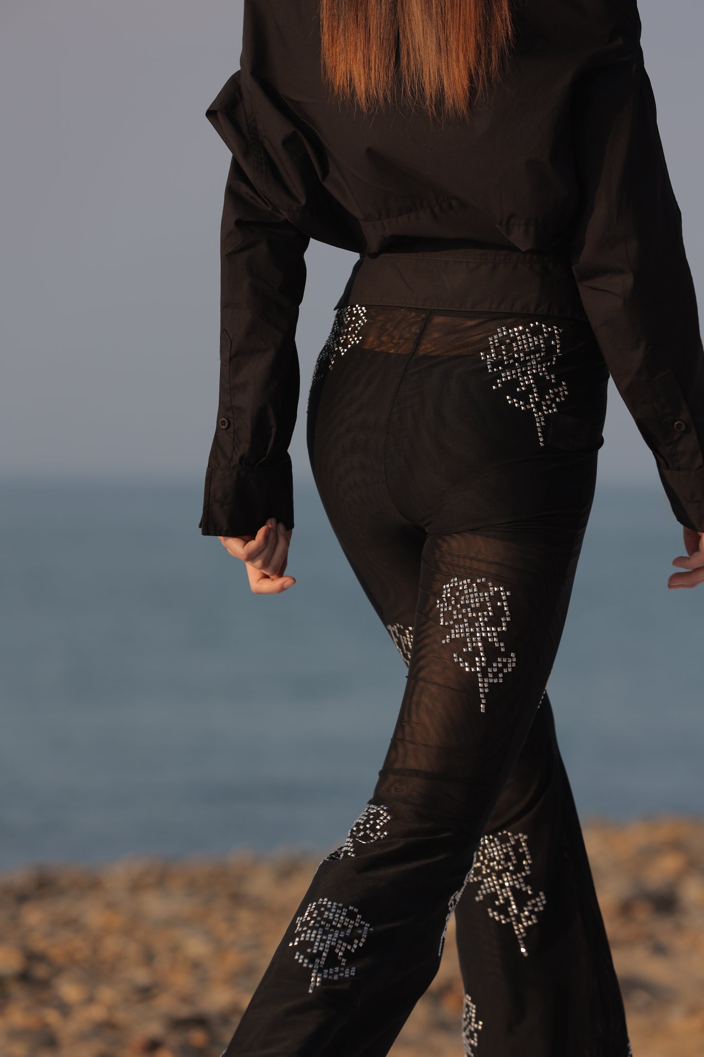 THE ROSE MESH PANT