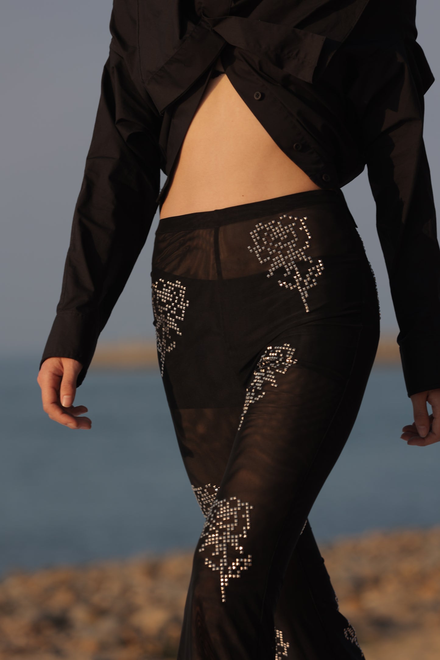 THE ROSE MESH PANT