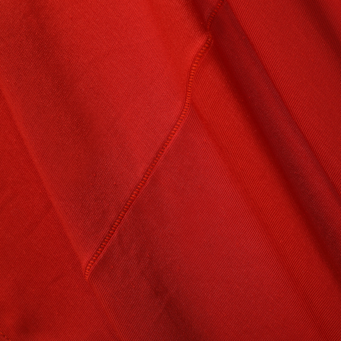 RED JERSEY WRAP TOP